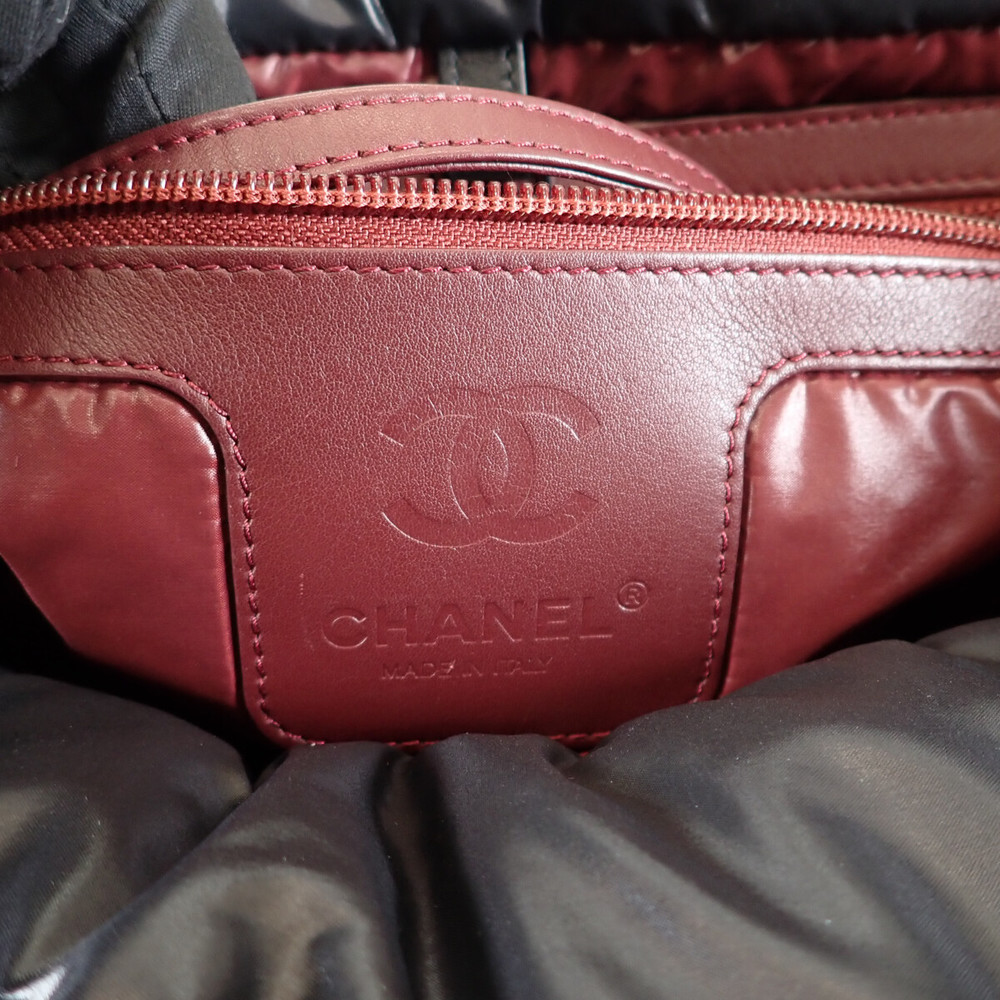 Chanel Coco Cocoon Tote Canvas Handbag A48610 in Good condition - Picture 7 of 12